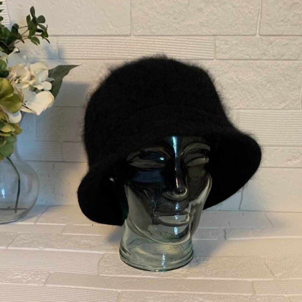 Angora Rabbit hair Bucket Hat